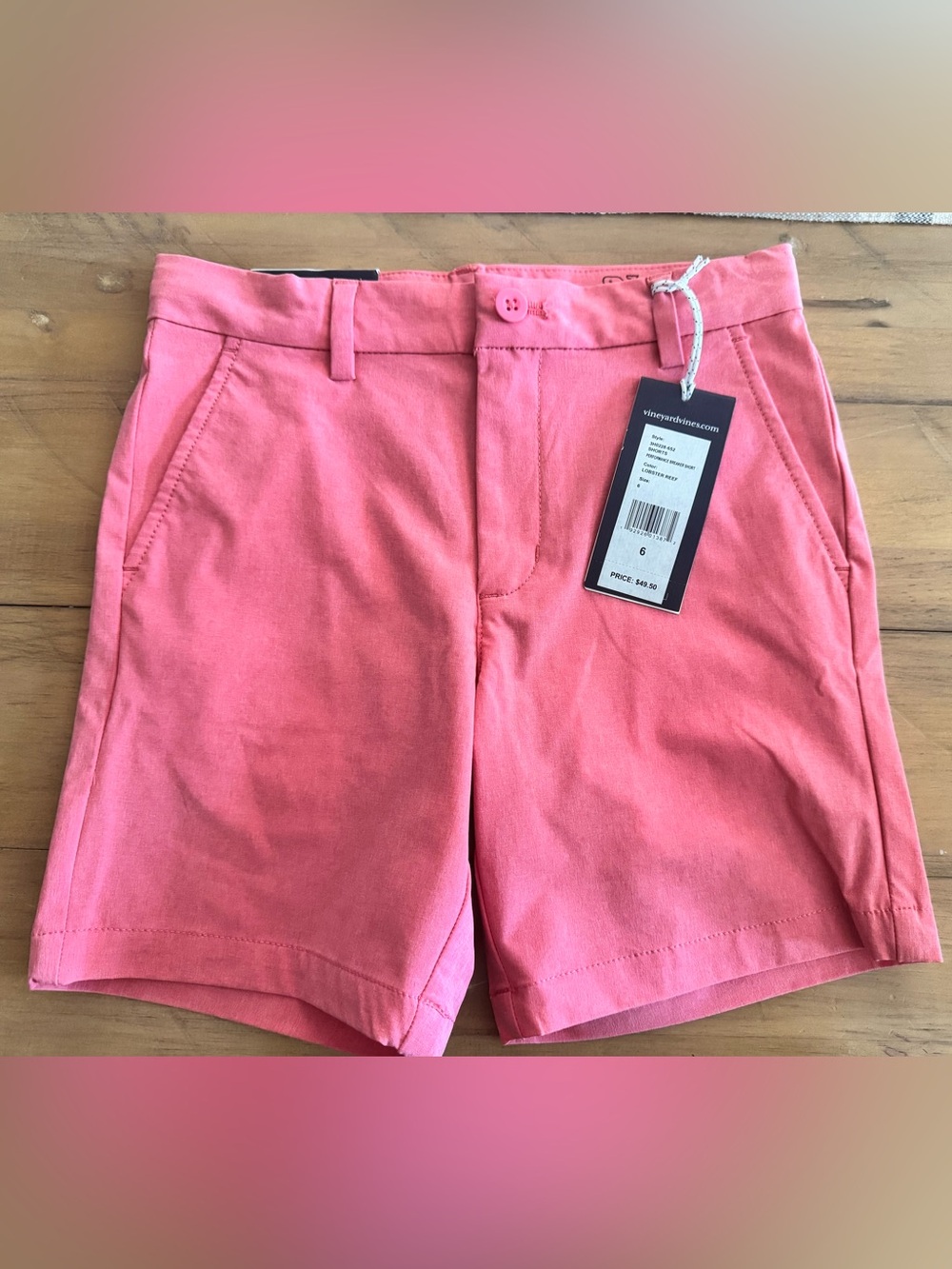 NWT Vineyard Vines Boys 6t Performance Shorts